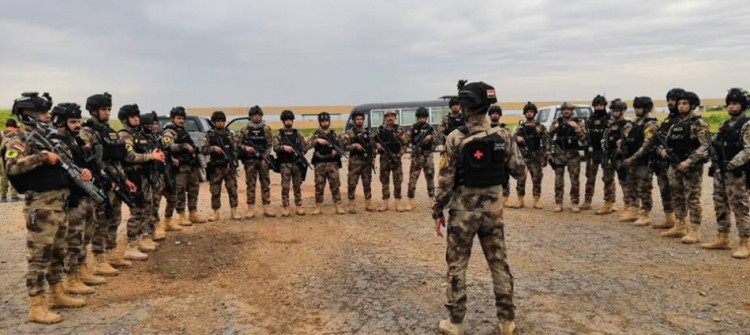 Twelve Islamic State militants killed <br> Sources: The militants were killed in a joint Iraqi-US operation